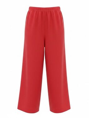 STIZZOLI Knit Pants Womens Sz XL Orange Elastic Waist 35"
Made In Italy Wide Leg